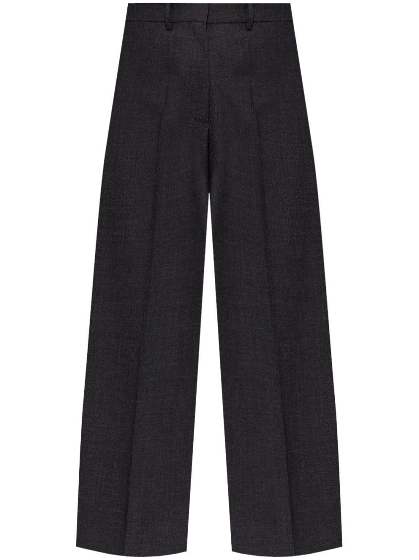 Grey Oversized tailored pants 1