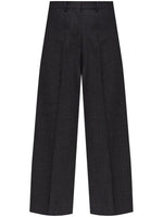 Grey Oversized tailored pants 1