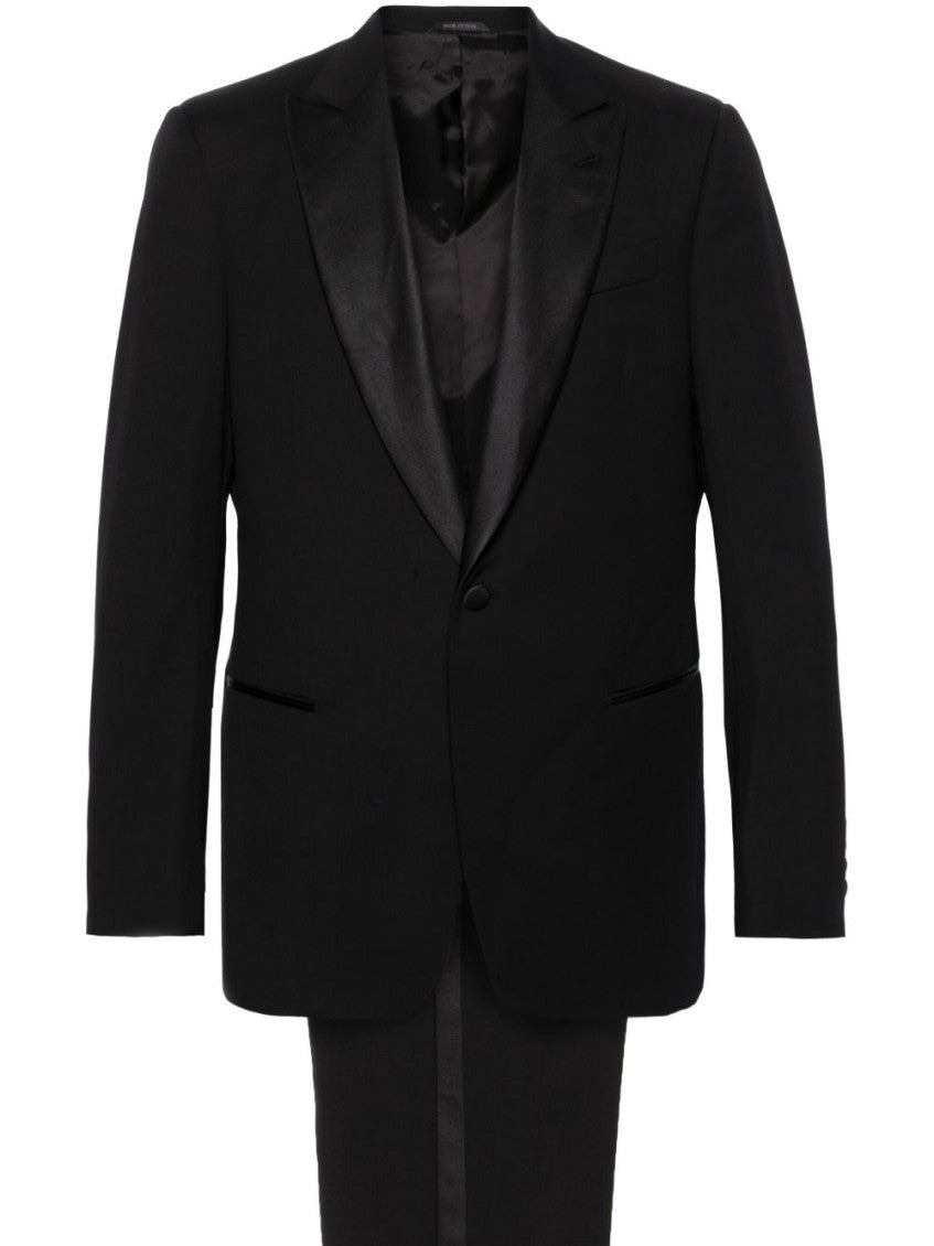 Black Wool suit 1