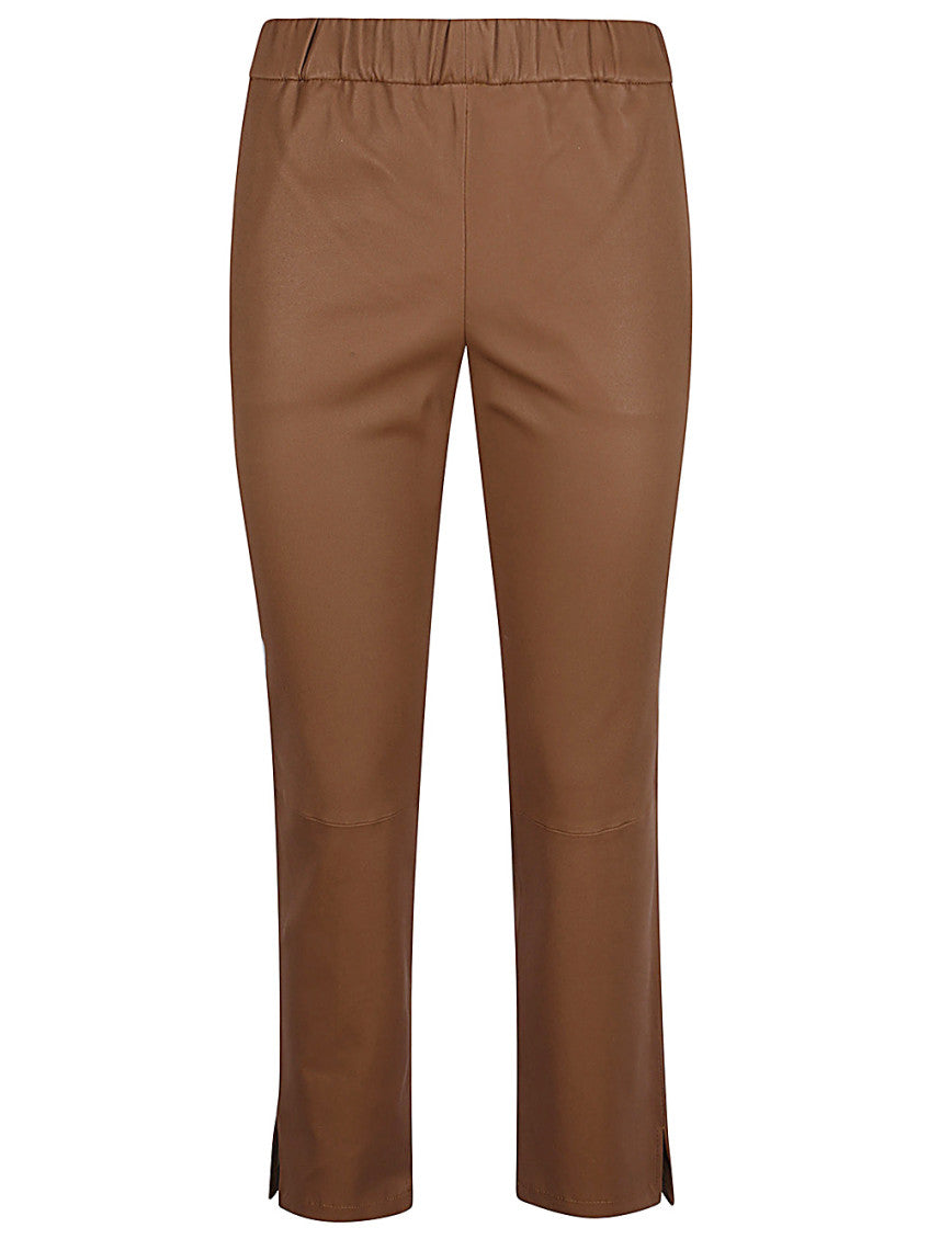 Brown Leather trousers 1