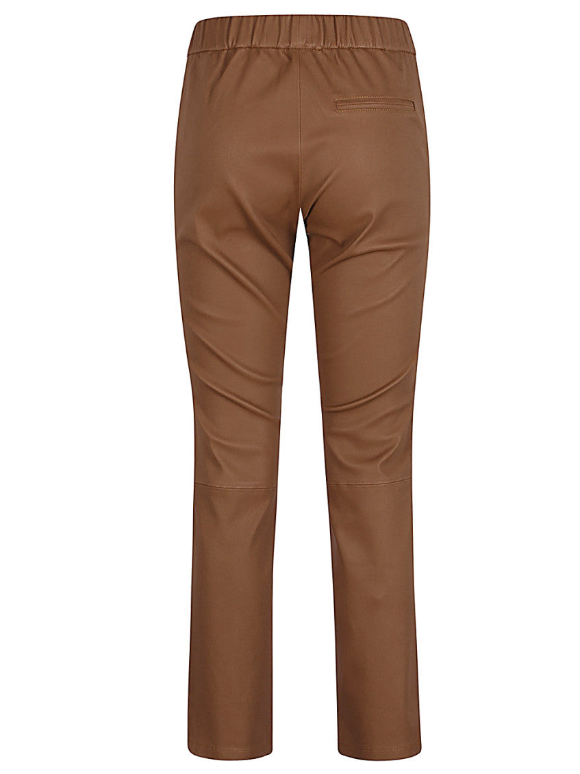 Brown Leather trousers 2