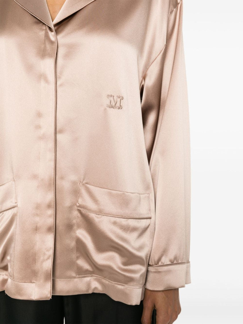 Brown Silk tunic 2