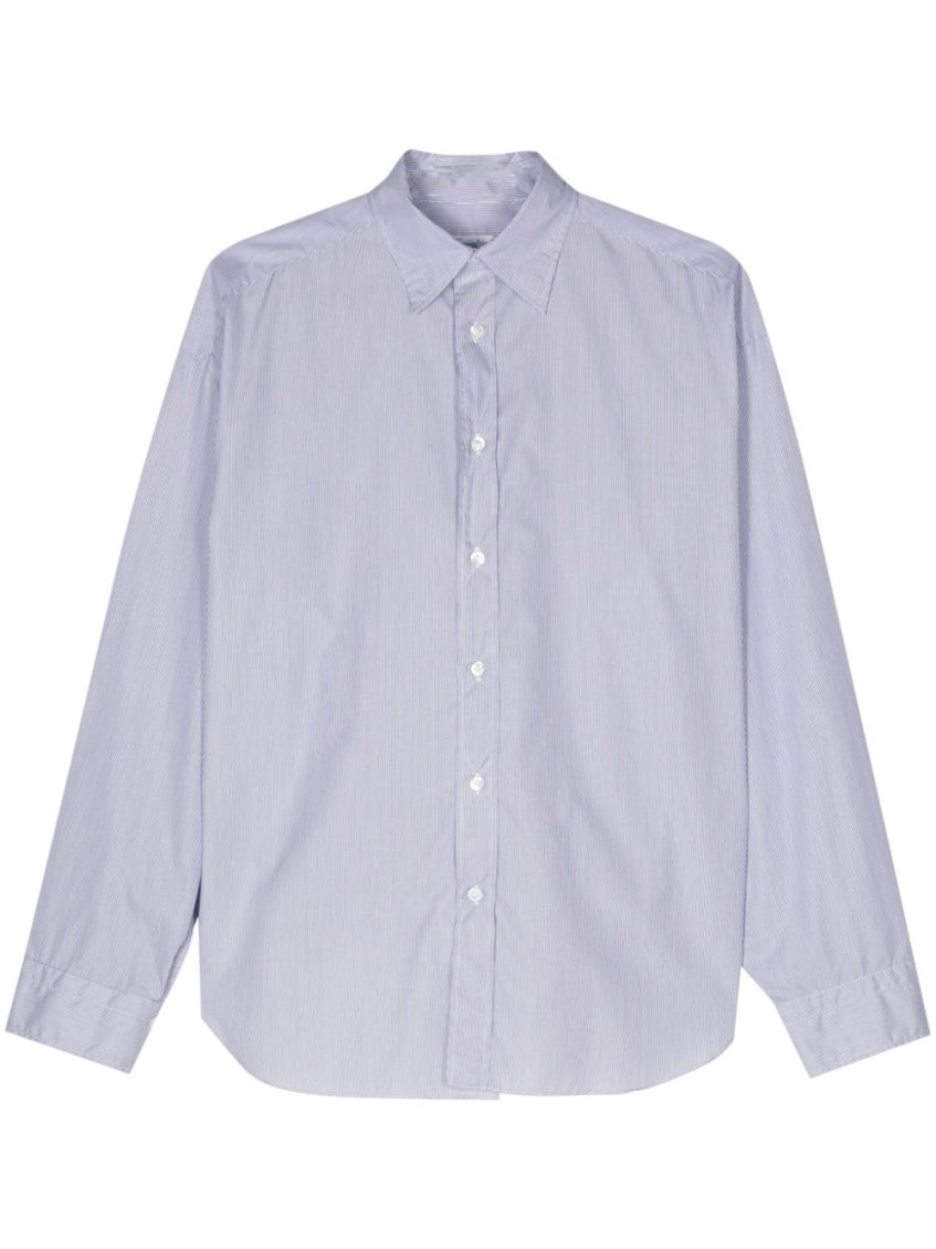 Blue Oriana striped shirt 1