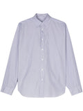 Blue Oriana striped shirt 1