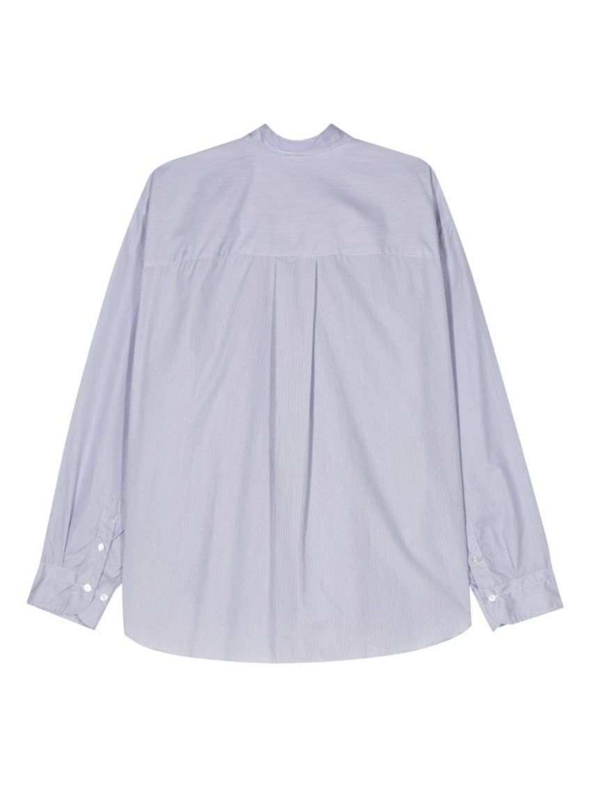Blue Oriana striped shirt 2