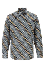 Grey Regular Check Shirt 1