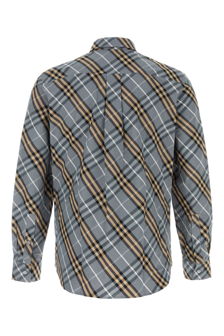 Grey Regular Check Shirt 2