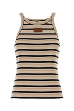 Multicolor Stripes Round Neck T-Shirt 1