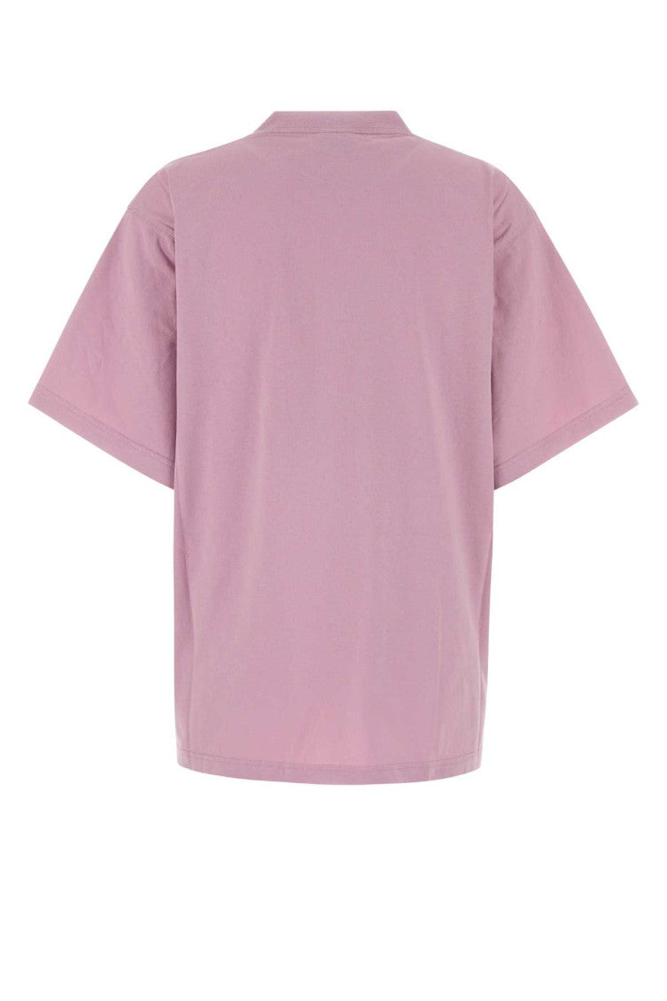 Pink Graphic Crew Neck T-Shirt 2