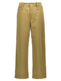 Beige Flat Front Pant 1