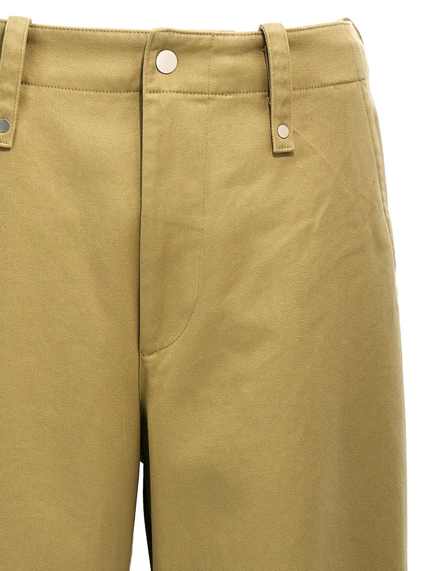 Beige Flat Front Pant 3