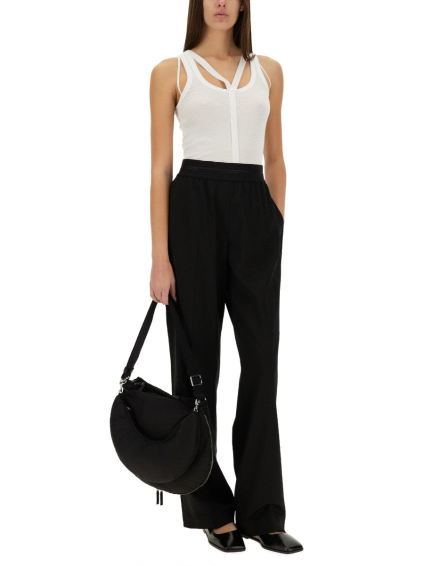 Beige Solid Scoop Neck Top 4