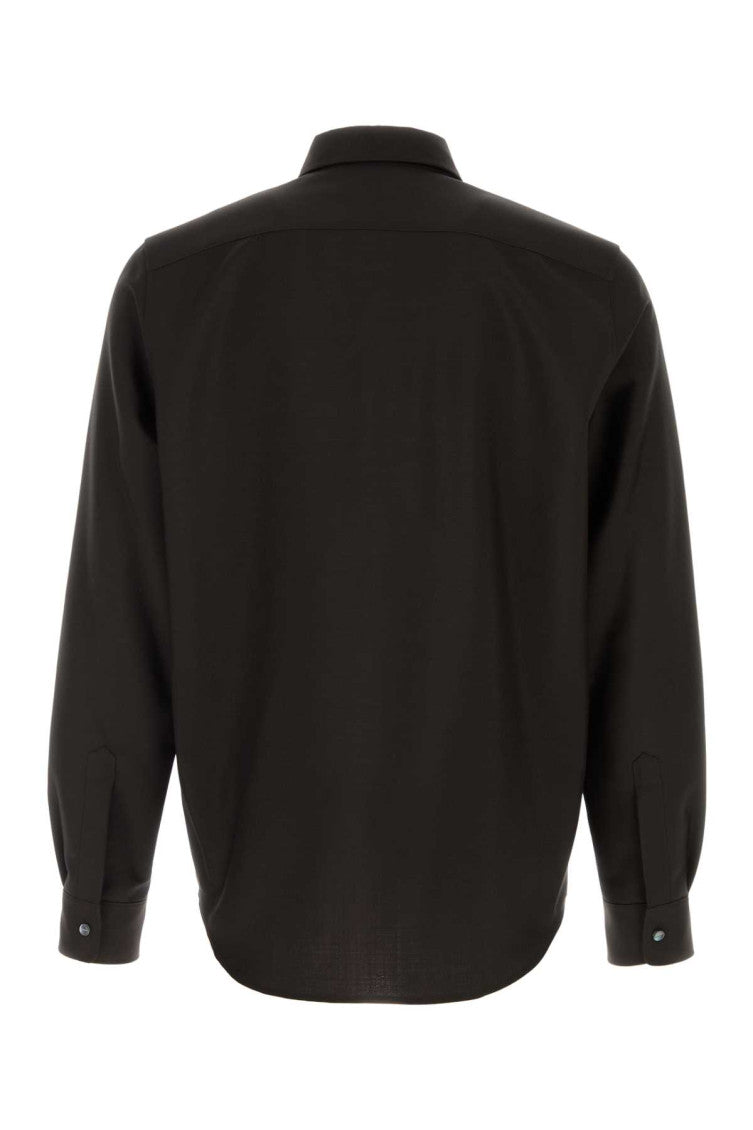 Brown Regular Solid Shirt 2