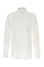 White Regular Solid Shirt 1