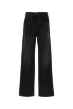 Black Loose High Rise Jeans 1