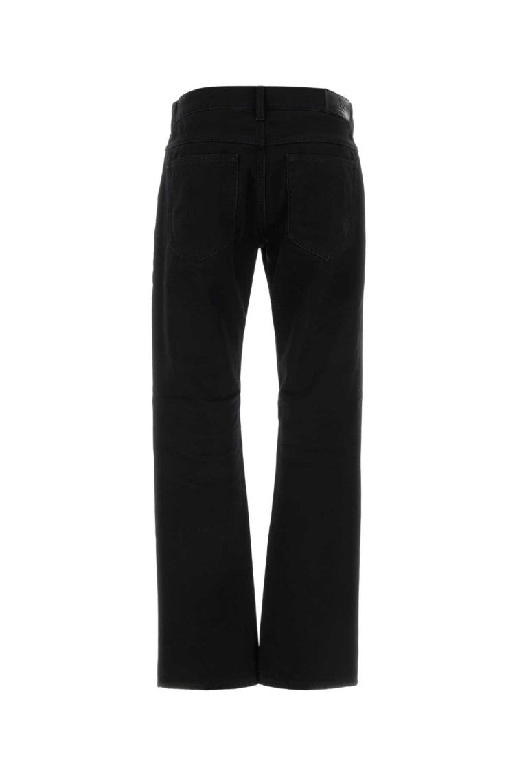 Black Mid Rise Jeans 2