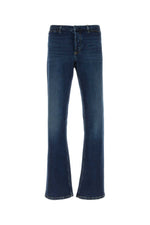 Blue Mid Rise Jeans 1