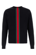 Black Crew Neck Sweater 1