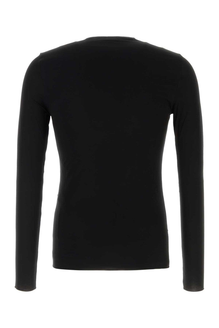 Black Crew Neck T-Shirt 2