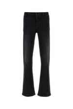 Black Mid Rise Jeans 1