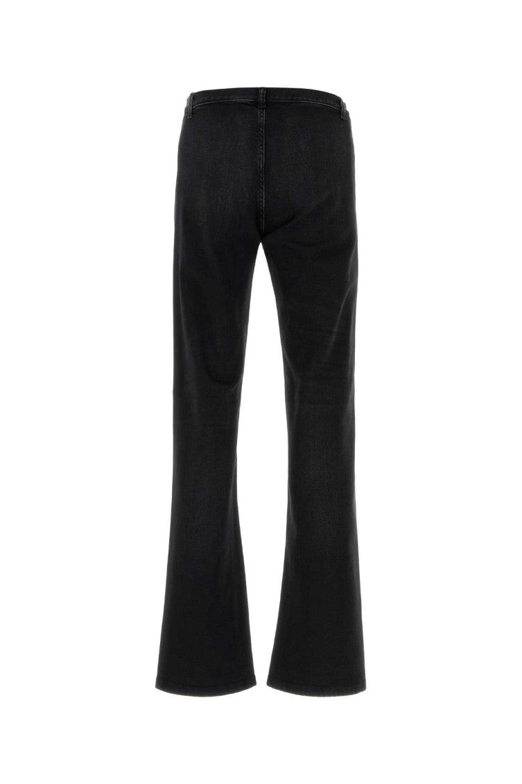 Black Mid Rise Jeans 2
