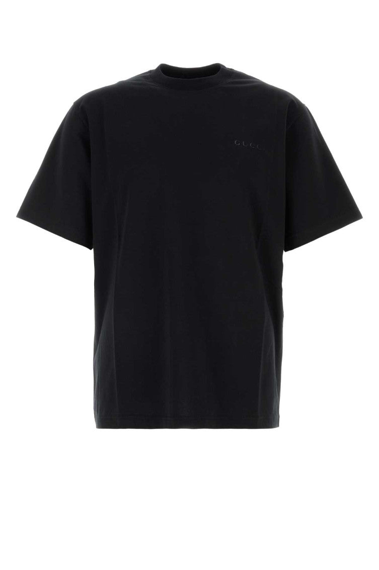 Black Crew Neck T-Shirt 1