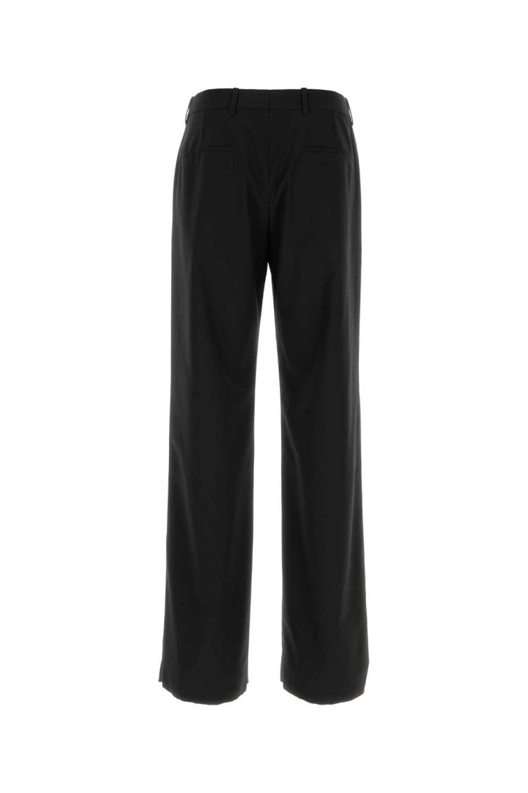 Black Flat Front Pants 2