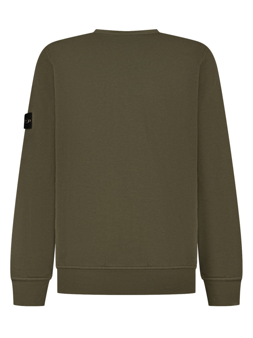 Kids Green Solid Sweatshirt 2