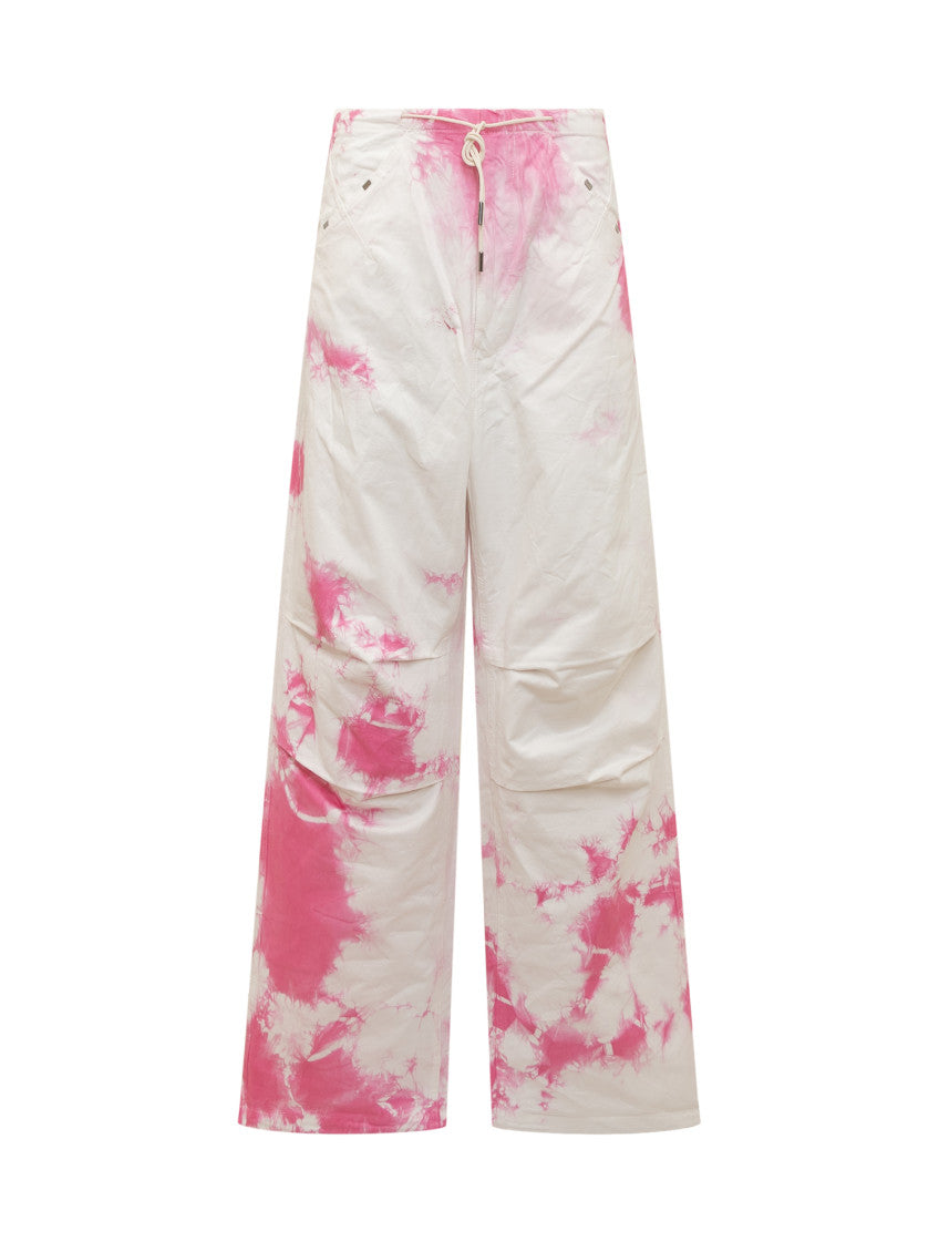 White Loose Mid Rise Jeans 1