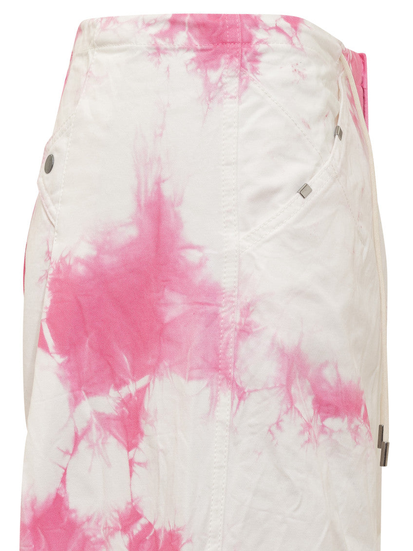 White Loose Mid Rise Jeans 4