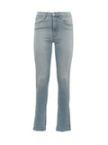 Blue Slim Mid Rise Jeans 1