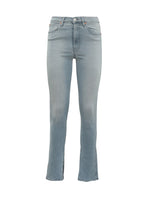 Blue Slim Mid Rise Jeans 1