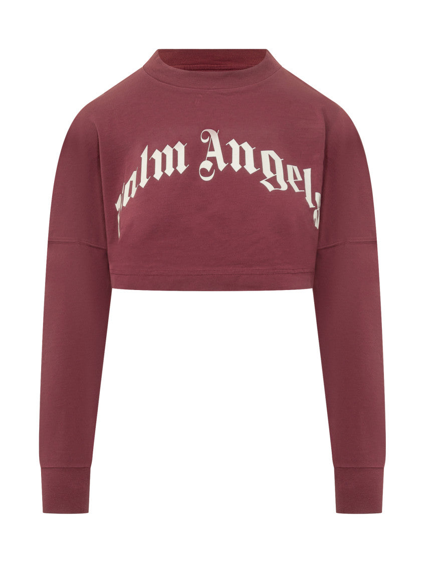 Red Logo Crew Neck Sweatshirt 1