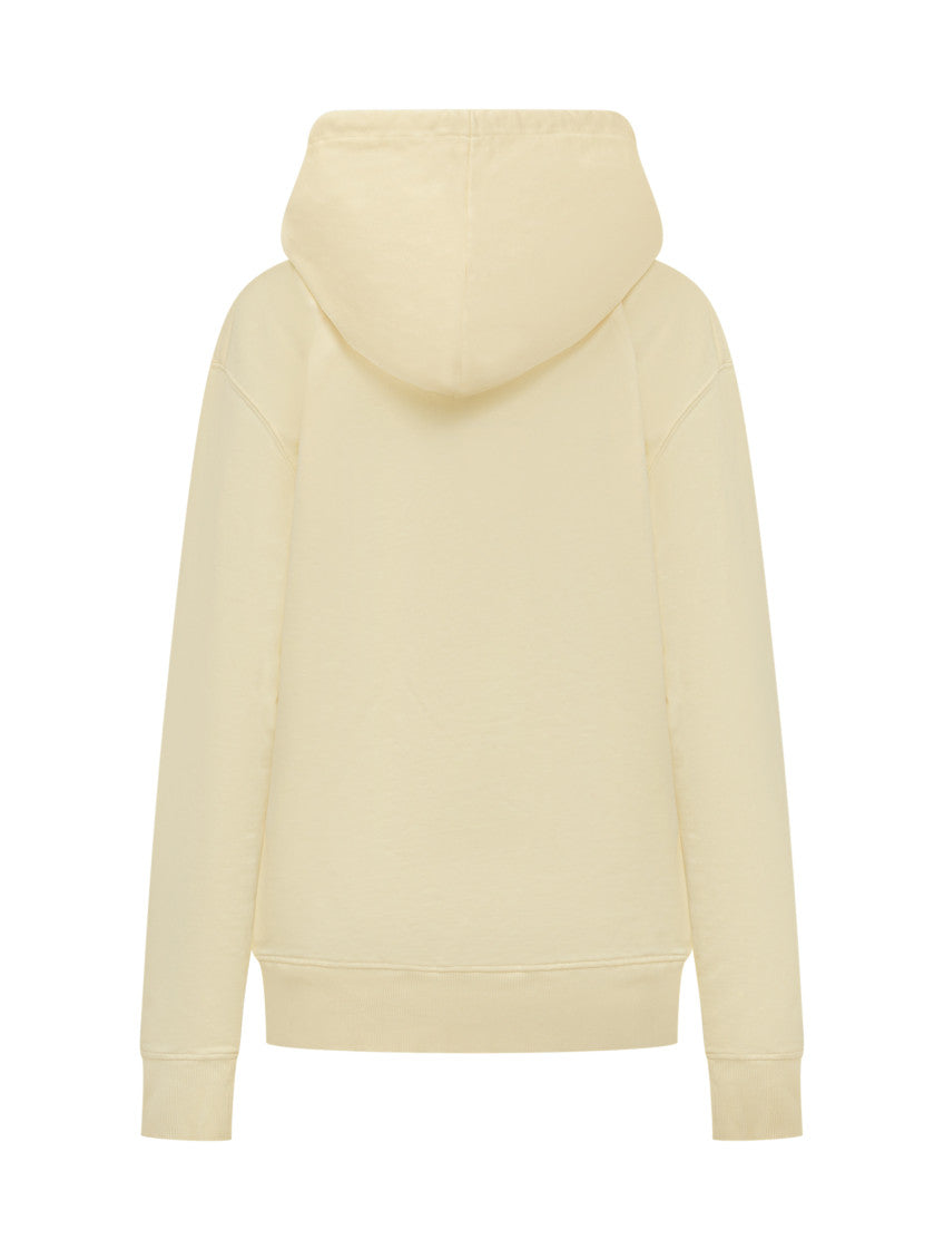 Yellow Logo Hood Sweatshirt 2