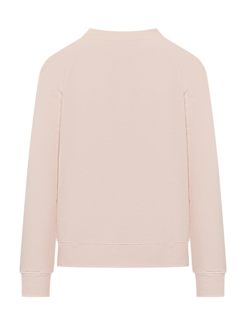 Pink Logo Crew Neck Sweatshirt 2