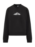 Black Logo Crew Neck Sweatshirt 1