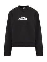 Black Logo Crew Neck Sweatshirt 1