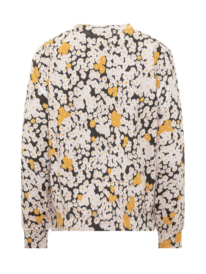 Multicolor Floral Crew Neck Sweatshirt 2