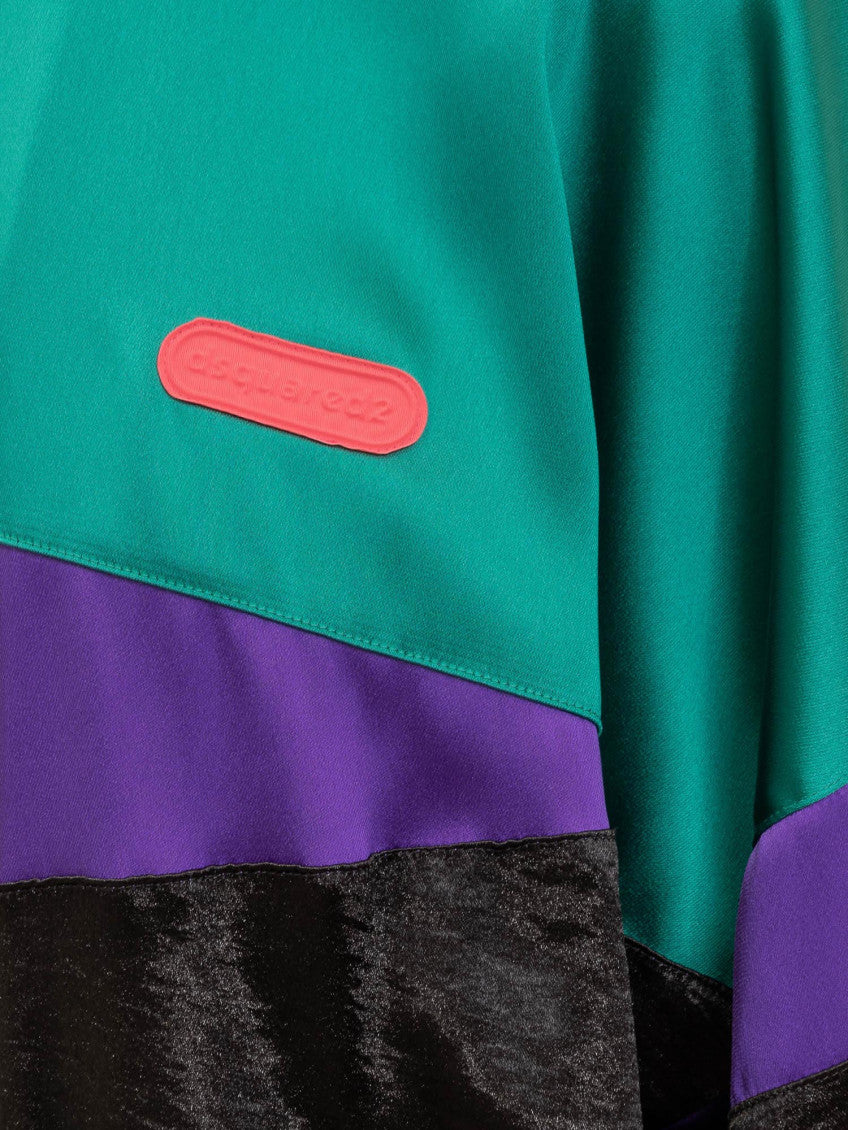Multicolor Color Block Sweatshirt 4