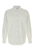 White Regular Solid Shirt 1