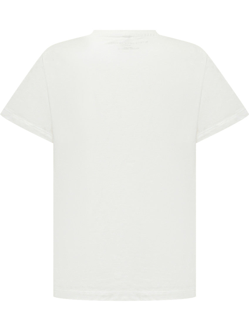 Kids White Graphic T-Shirt 2