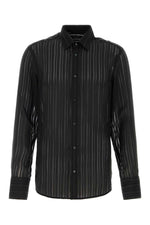 Black Regular Stripes Shirts 1