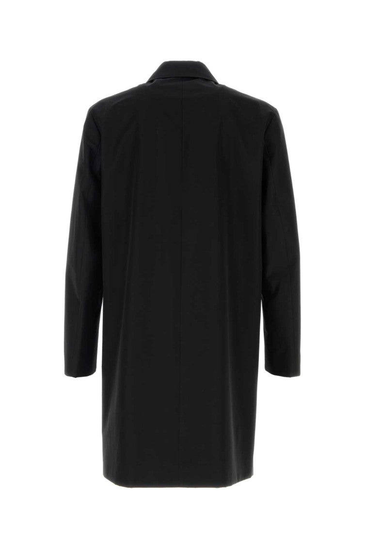 Black Regular Overcoat 2