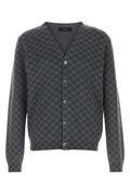 Grey V Neck Cardigans 1
