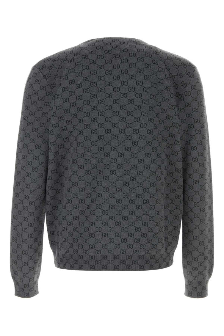 Grey V Neck Cardigans 2