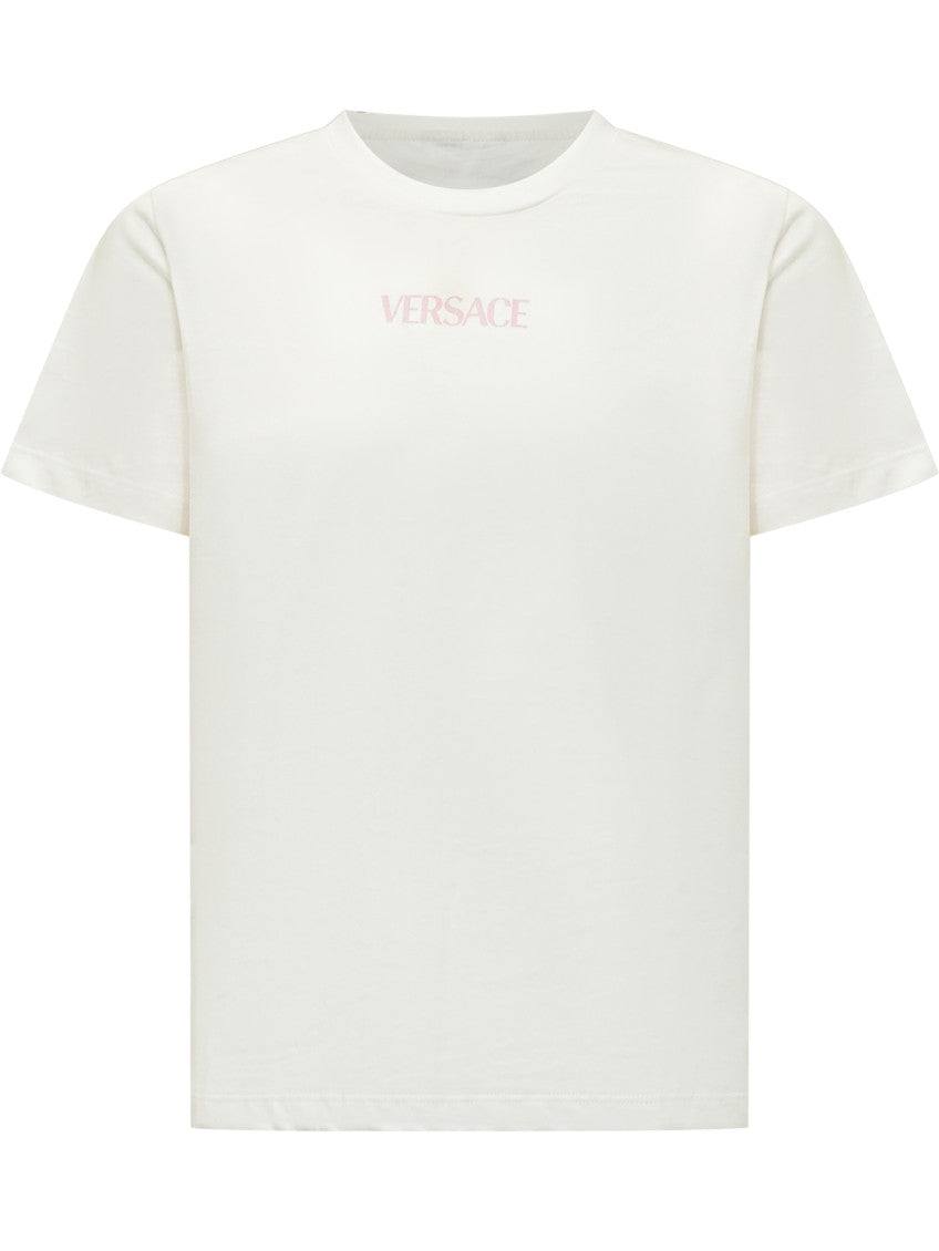 Kids White Logo T-Shirt 1