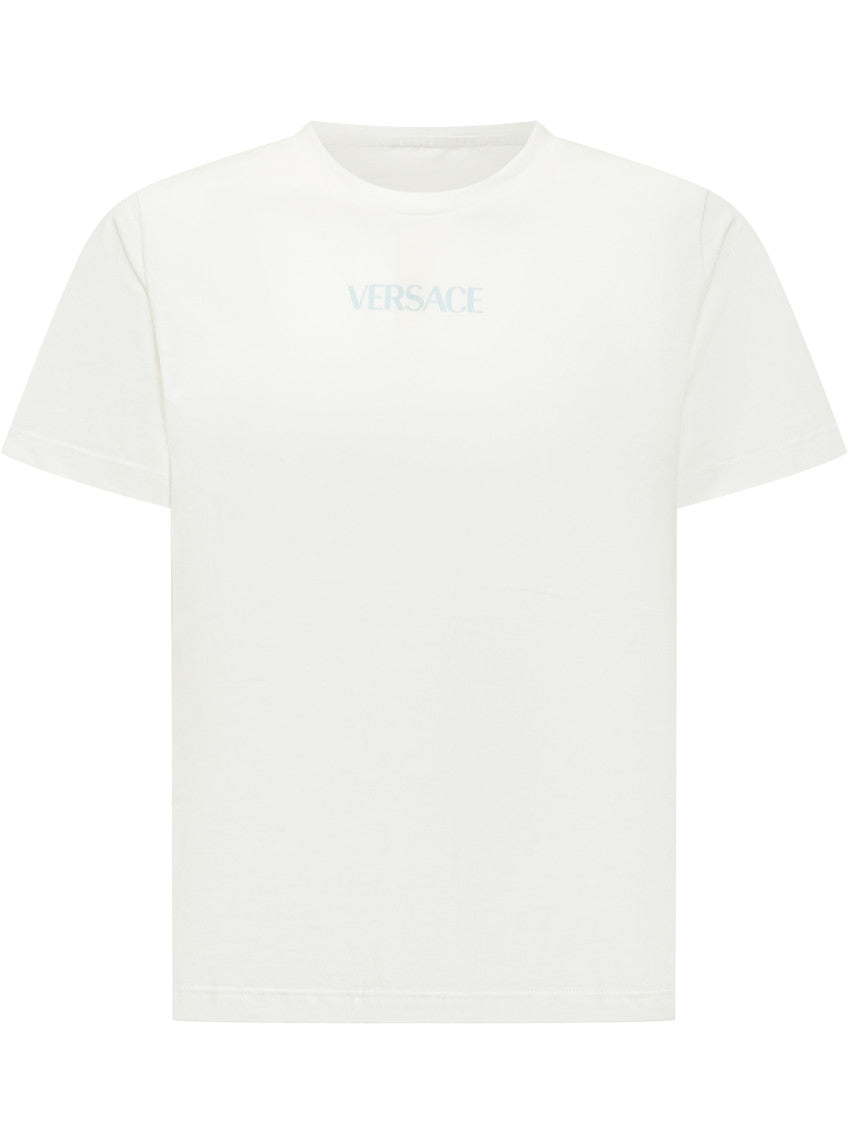 Kids White Cotton T-shirt 1