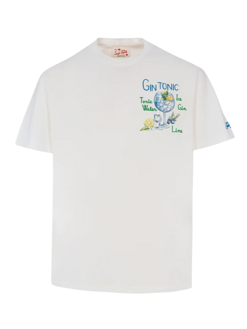 White Crew Neck T-Shirt 1