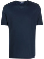 Navy Blue Solid T-Shirt 1