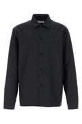 Black Regular Solid Shirt 1